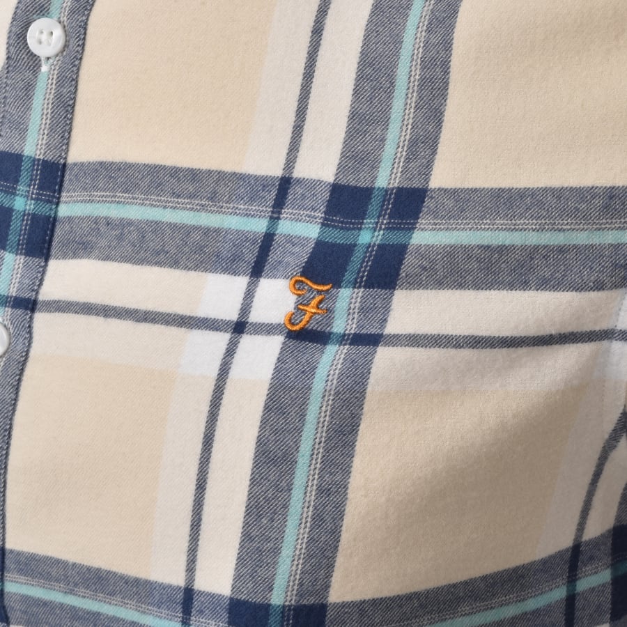 Alternative Image for ProductFarah Vintage Krone Check Shirt Cream3